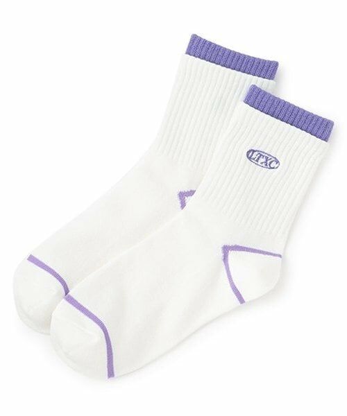 Lovetoxic / ラブトキシック ソックス | 【LTXC】カブセクルーソックス（パープル）