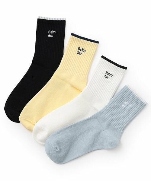 Lovetoxic / ラブトキシック ソックス | 刺しゅうリブクルーソックス | 詳細4