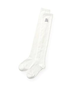 Lovetoxic / ラブトキシック ソックス | ロゴ刺繍ニーハイソックス