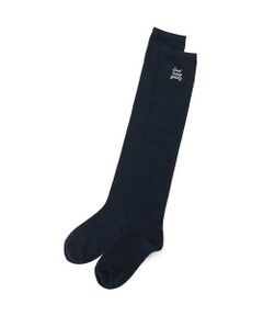 Lovetoxic / ラブトキシック ソックス | ロゴ刺繍ニーハイソックス