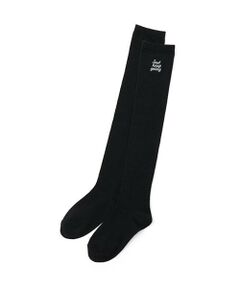 Lovetoxic / ラブトキシック ソックス | ロゴ刺繍ニーハイソックス