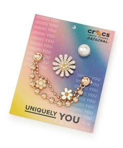 Lovetoxic / ラブトキシック サンダル | 【crocs】ジビッツ パール/リボン