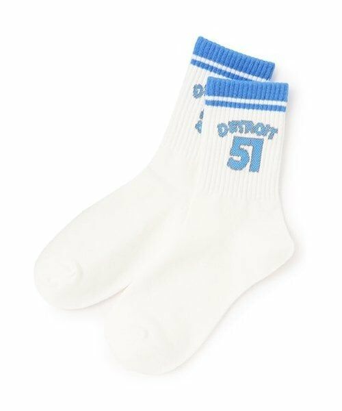 Lovetoxic / ラブトキシック ベビー・キッズウエア | ナンバークルーソックス（ブルー）