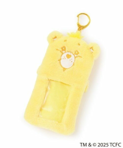 Lovetoxic / ラブトキシック キーホルダー・ストラップ | 【ケアベア】フォトキーホルダー（黄）
