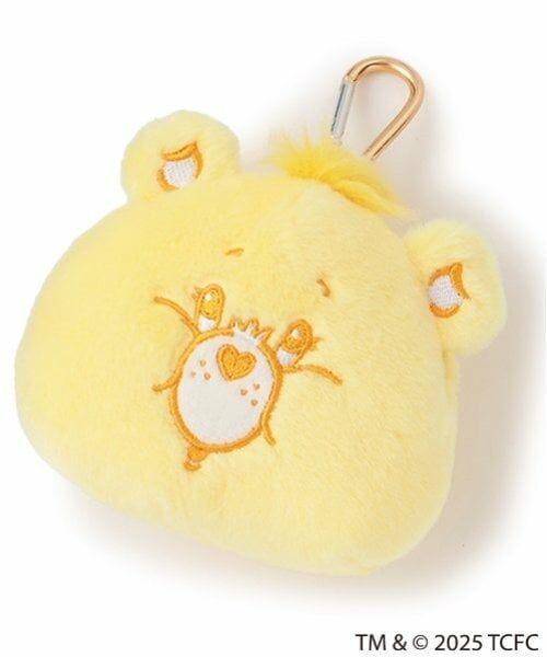 Lovetoxic / ラブトキシック ポーチ | 【ケアベア】カラビナポーチ（黄）