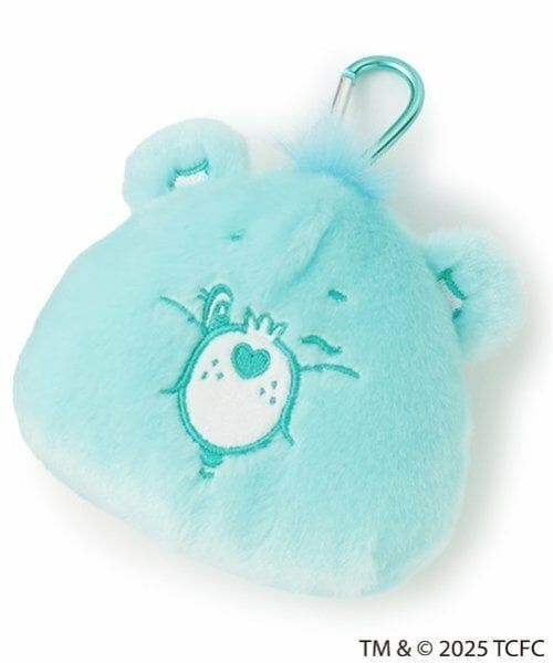 Lovetoxic / ラブトキシック ポーチ | 【ケアベア】カラビナポーチ（エメラルド グリーン）