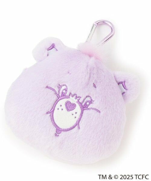 Lovetoxic / ラブトキシック ポーチ | 【ケアベア】カラビナポーチ（ラベンダー）