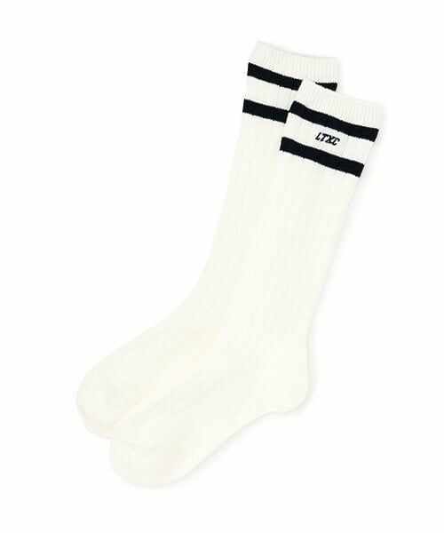 Lovetoxic / ラブトキシック ソックス | 【LTXC】ラインルーズソックス（紺）