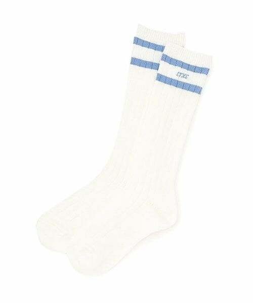 Lovetoxic / ラブトキシック ソックス | 【LTXC】ラインルーズソックス（ブルー）