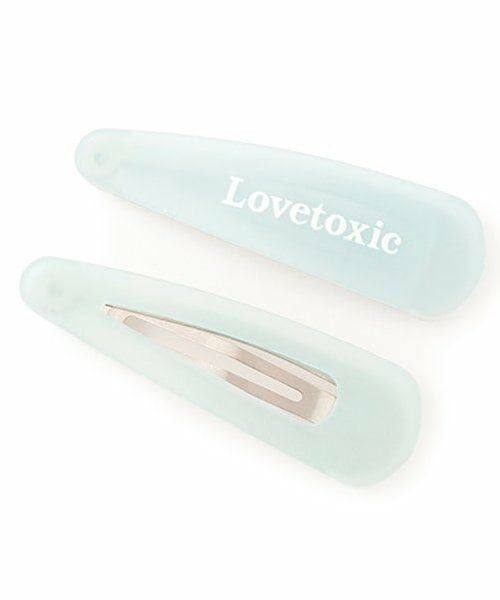 Lovetoxic / ラブトキシック ヘアピン | シアーパッチンピン（サックス）
