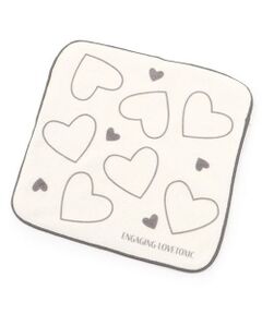 Lovetoxic / ラブトキシック タオル | 【綿100％】ハート柄ハンドタオル