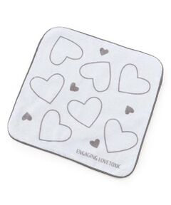 Lovetoxic / ラブトキシック タオル | 【綿100％】ハート柄ハンドタオル