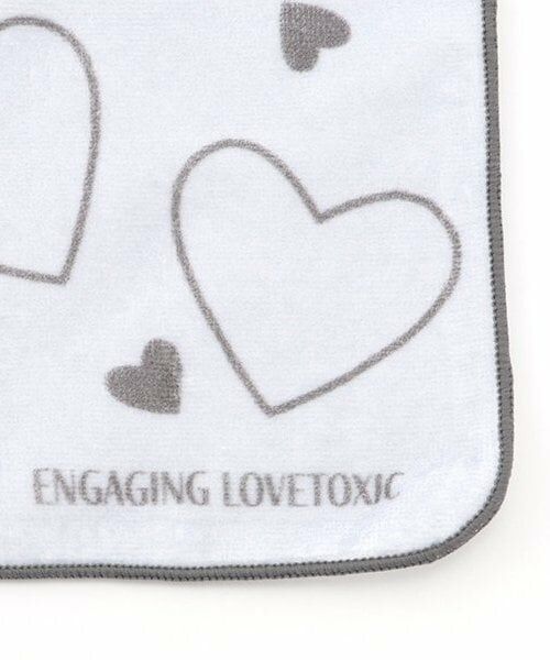 Lovetoxic / ラブトキシック タオル | 【綿100％】ハート柄ハンドタオル | 詳細2