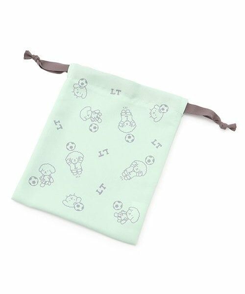 Lovetoxic / ラブトキシック ポーチ | 部活犬巾着（エメラルド グリーン）