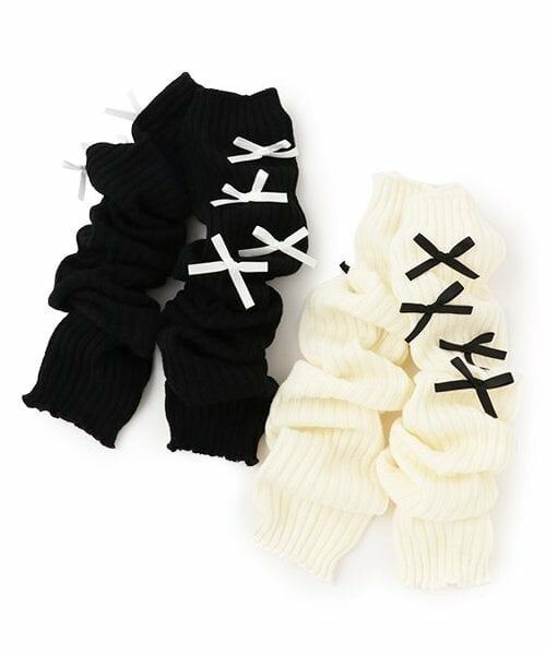 Lovetoxic / ラブトキシック ベビー・キッズウエア | リボンレッグウォーマー | 詳細5
