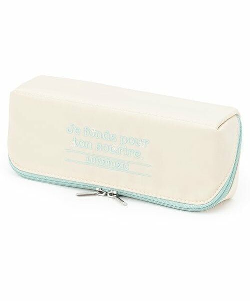 Lovetoxic / ラブトキシック ポーチ | パカポマルチポーチ（アイボリー）