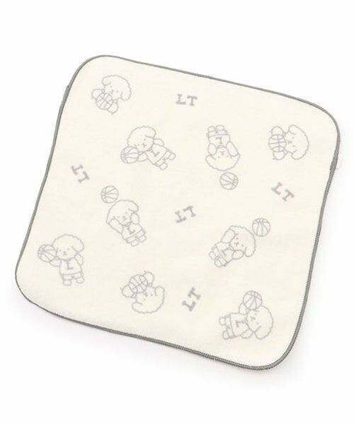 Lovetoxic / ラブトキシック タオル | 【綿100％】部活犬ハンドタオル（アイボリー）