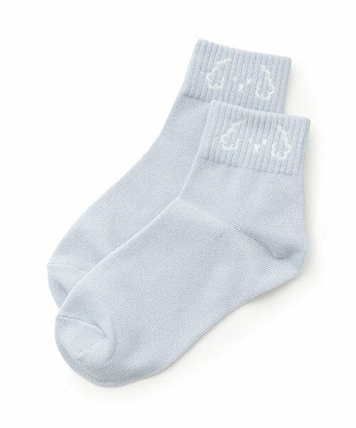 Lovetoxic / ラブトキシック ソックス | 【抗菌防臭】イヌクルブシ丈ソックス（サックス）