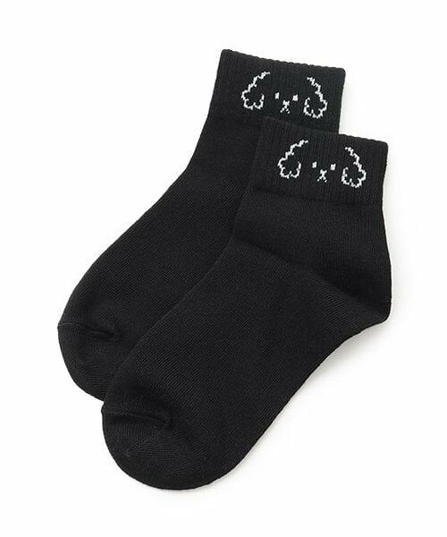 Lovetoxic / ラブトキシック ソックス | 【抗菌防臭】イヌクルブシ丈ソックス（黒）