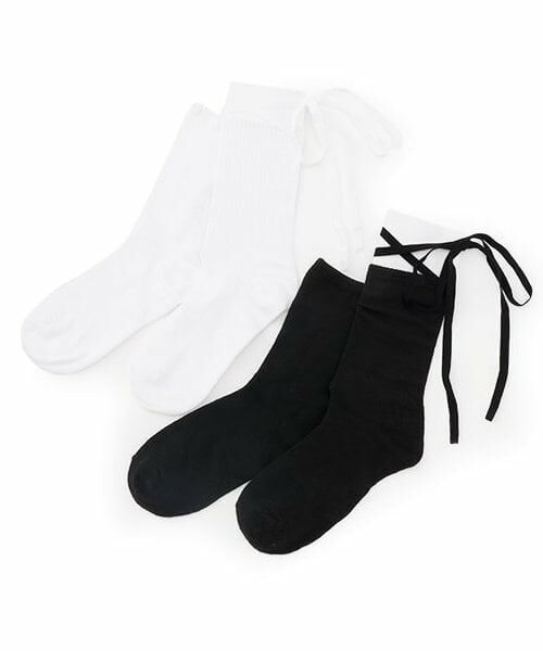 Lovetoxic / ラブトキシック ソックス | レースアップクルーソックス | 詳細5