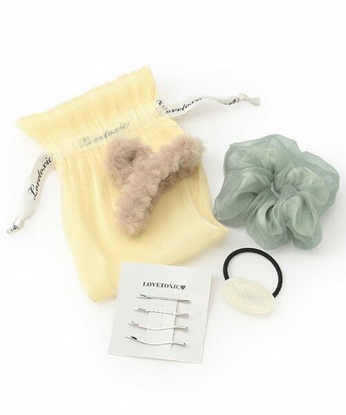 Lovetoxic / ラブトキシック ヘアゴム・シュシュ | ヘアアクセサリーセット（クリーム）
