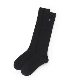 Lovetoxic / ラブトキシック ソックス | 【BS】ワンポイント刺繍リブハイソックス