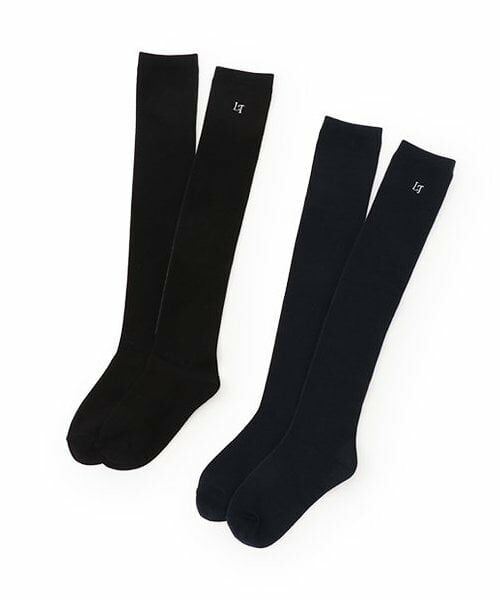 Lovetoxic / ラブトキシック ソックス | 【ベーシック】ワンポイント刺繍ニーハイソックス | 詳細4