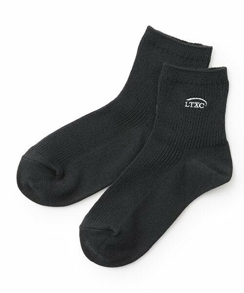 Lovetoxic / ラブトキシック ソックス | 【抗菌防臭】ロゴリブスクールソックス（グレー）