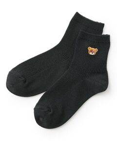 Lovetoxic / ラブトキシック ソックス | 【抗菌防臭】モチーフリブスクールソックス