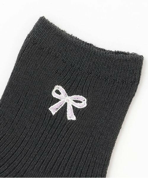 Lovetoxic / ラブトキシック ソックス | 【抗菌防臭】モチーフリブスクールソックス | 詳細2