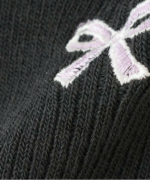 Lovetoxic / ラブトキシック ソックス | 【抗菌防臭】モチーフリブスクールソックス | 詳細4