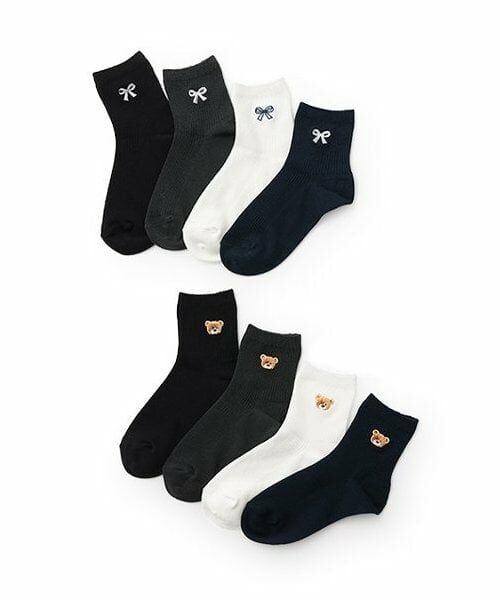 Lovetoxic / ラブトキシック ソックス | 【抗菌防臭】モチーフリブスクールソックス | 詳細5