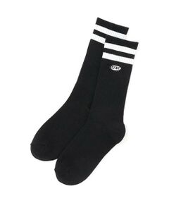 Lovetoxic / ラブトキシック ソックス | 【LTXC】ラインミドル丈ソックス