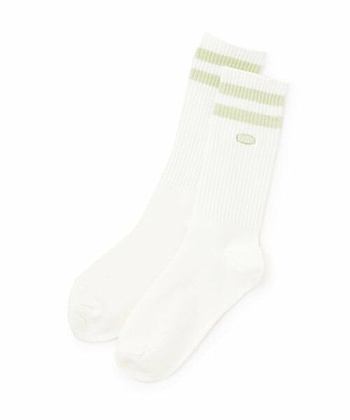 Lovetoxic / ラブトキシック ソックス | 【LTXC】ラインミドル丈ソックス（ライト グリーン）