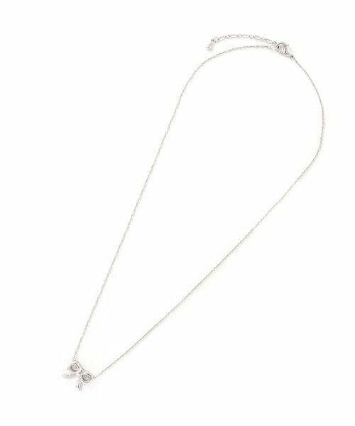 Lovetoxic / ラブトキシック ネックレス・ペンダント・チョーカー | リボンネックレス（シルバー）