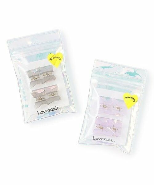 Lovetoxic / ラブトキシック ヘアピン | バタフライミニクリップ | 詳細3