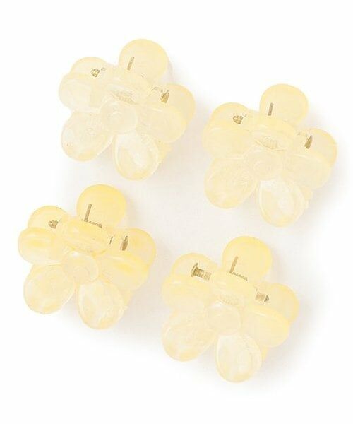 Lovetoxic / ラブトキシック ヘアピン | フラワーミニクリップ（アイボリー）