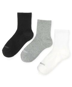 Lovetoxic / ラブトキシック ソックス | 【ベーシック】3足セットクルーソックス