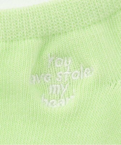 Lovetoxic / ラブトキシック ソックス | 【接触冷感/ひんやり】刺しゅうスニーカー丈ソックス | 詳細3