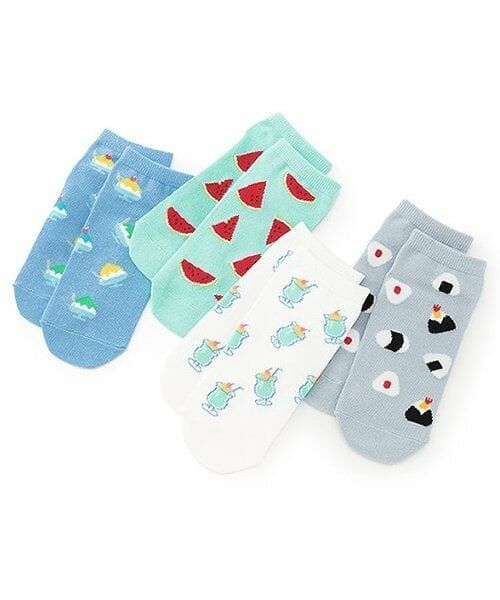 Lovetoxic / ラブトキシック ソックス | オイシイ総柄スニーカー丈ソックス | 詳細6