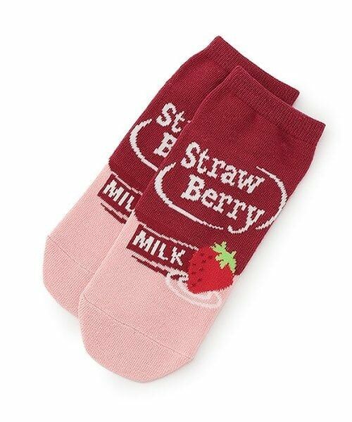 Lovetoxic / ラブトキシック ソックス | パッケージスニーカー丈ソックス（ピンク）