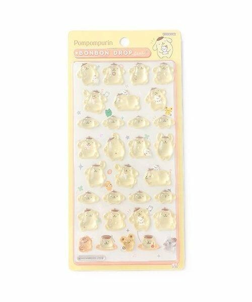 Lovetoxic / ラブトキシック ステーショナリー | 【サンリオ】ボンボンドロップシール（黄）