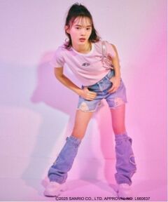 Lovetoxic / ラブトキシック レッグウォーマー | 【マイメロディ・クロミ】デニムレッグカバー