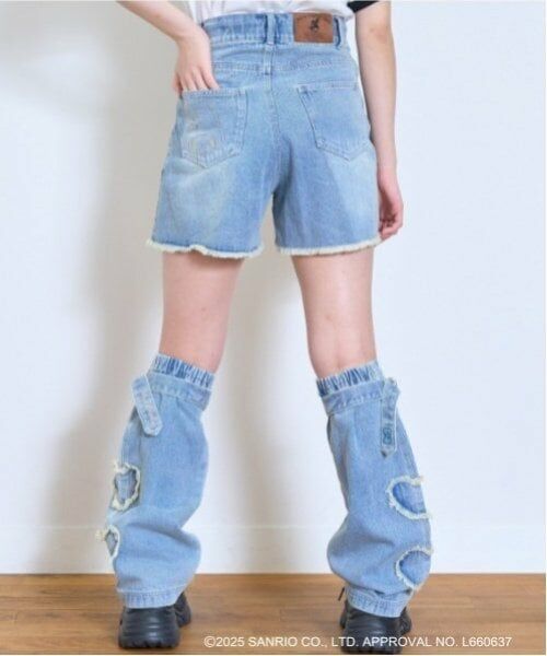 Lovetoxic / ラブトキシック レッグウォーマー | 【マイメロディ・クロミ】デニムレッグカバー | 詳細7