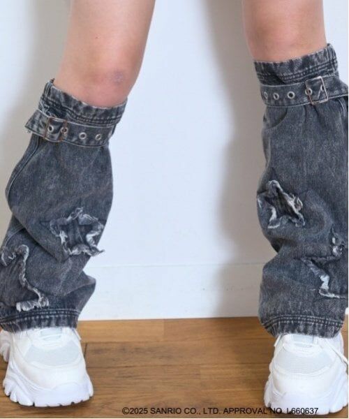 Lovetoxic / ラブトキシック レッグウォーマー | 【マイメロディ・クロミ】デニムレッグカバー | 詳細8
