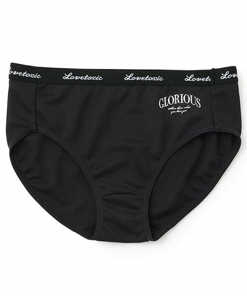 Lovetoxic / ラブトキシック ショーツ | DRYメッシュショーツ（黒）