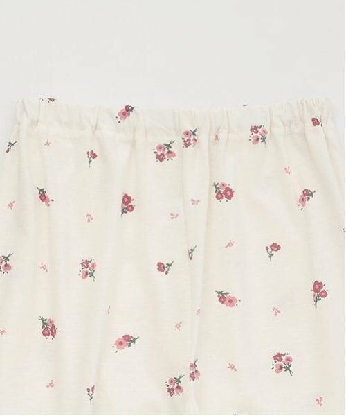 Lovetoxic / ラブトキシック ルームウェア | 【ルームウェア/パジャマ】小花柄長袖やわらかニットシャツ＆パンツセット | 詳細7