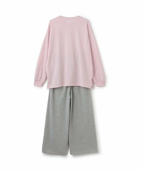 Lovetoxic / ラブトキシック ルームウェア | 【ルームウェア/パジャマ】ハート柄やわらかニットシャツ＆パンツセット | 詳細2