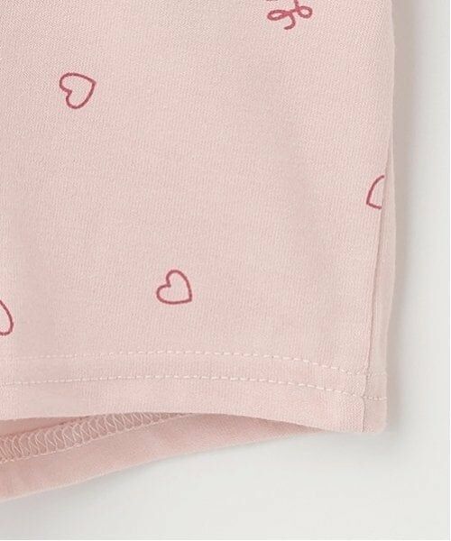 Lovetoxic / ラブトキシック ルームウェア | 【ルームウェア/パジャマ】ハートロゴ柄やわらか半袖ニットシャツ＆ショートパンツセット | 詳細10