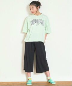 Lovetoxic / ラブトキシック ルームウェア | 【ルームウェア/パジャマ】半袖Tシャツ＆7分丈パンツセット